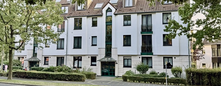  Erkrath Etagenwohnung VERKAUFT 04/2025:: Attraktive Kapitalanlage - 2-Zimmer Wohnung in BAST-Bau Qualit�t in City-Lage